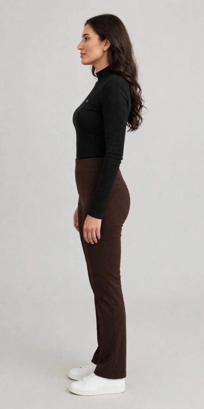 women's white full-sleeve top