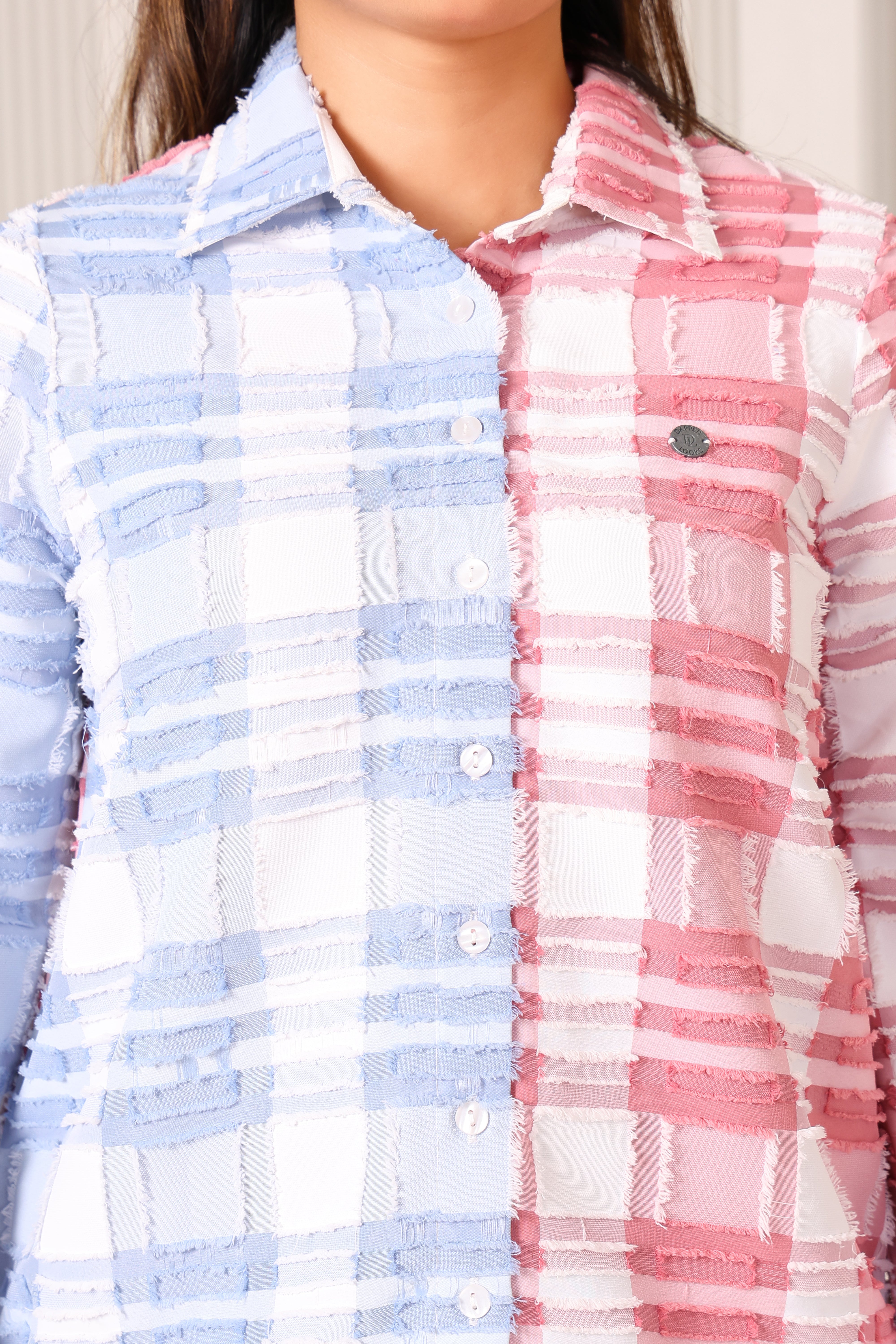 Checkered Yarn Dyed Shirt- Multicolor