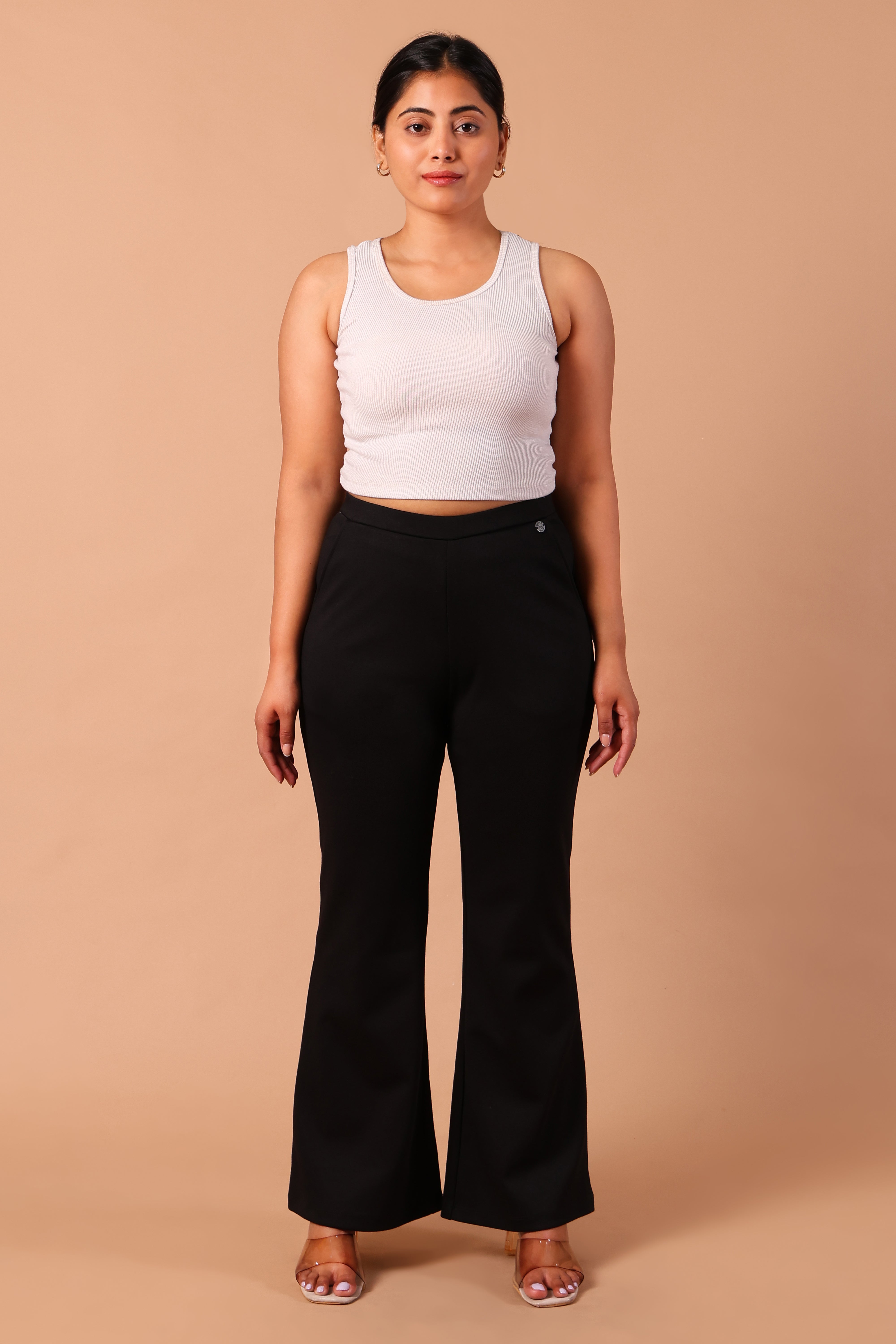 Flared Trouser - Black