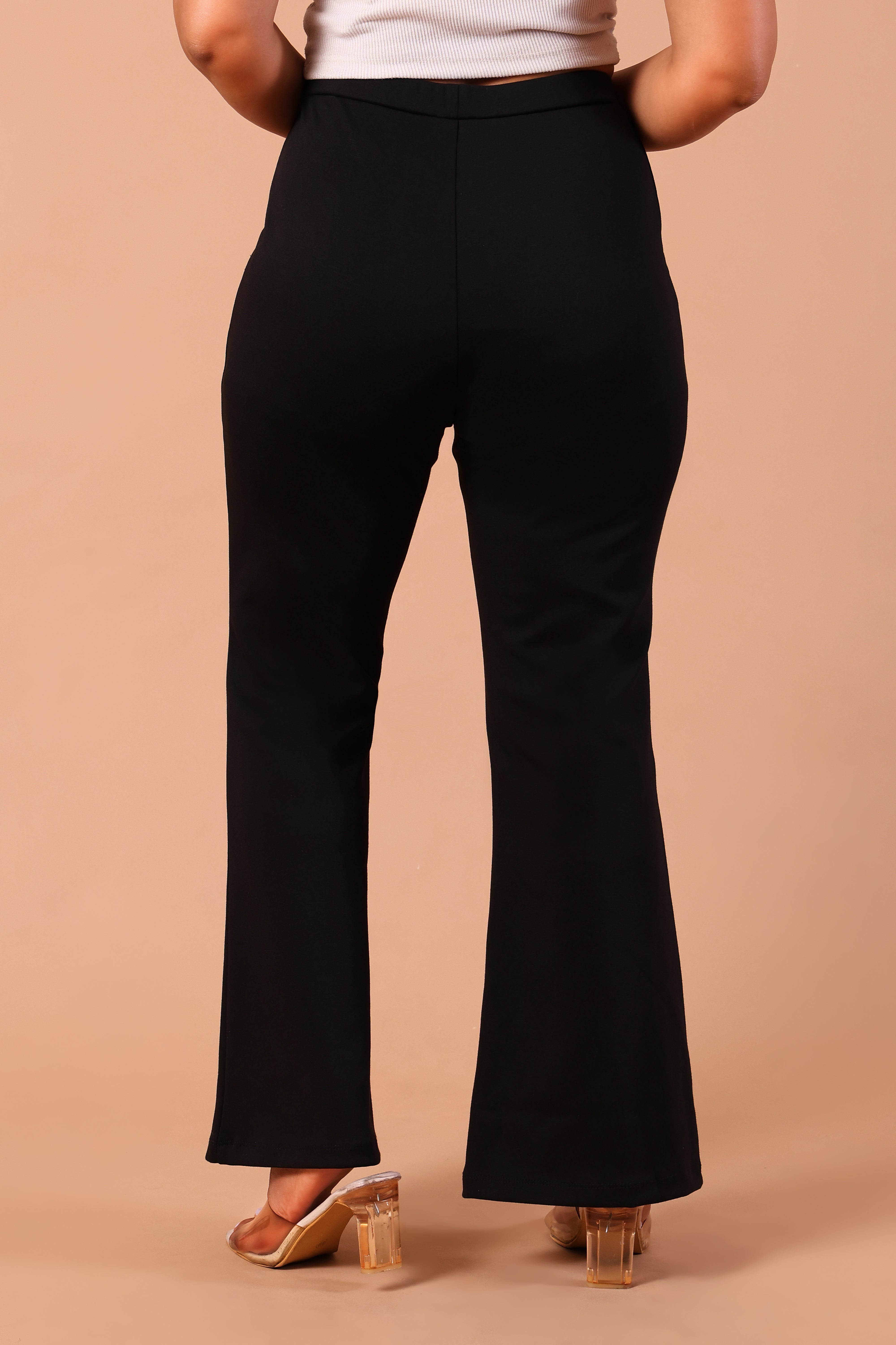 Flared Trouser - Black