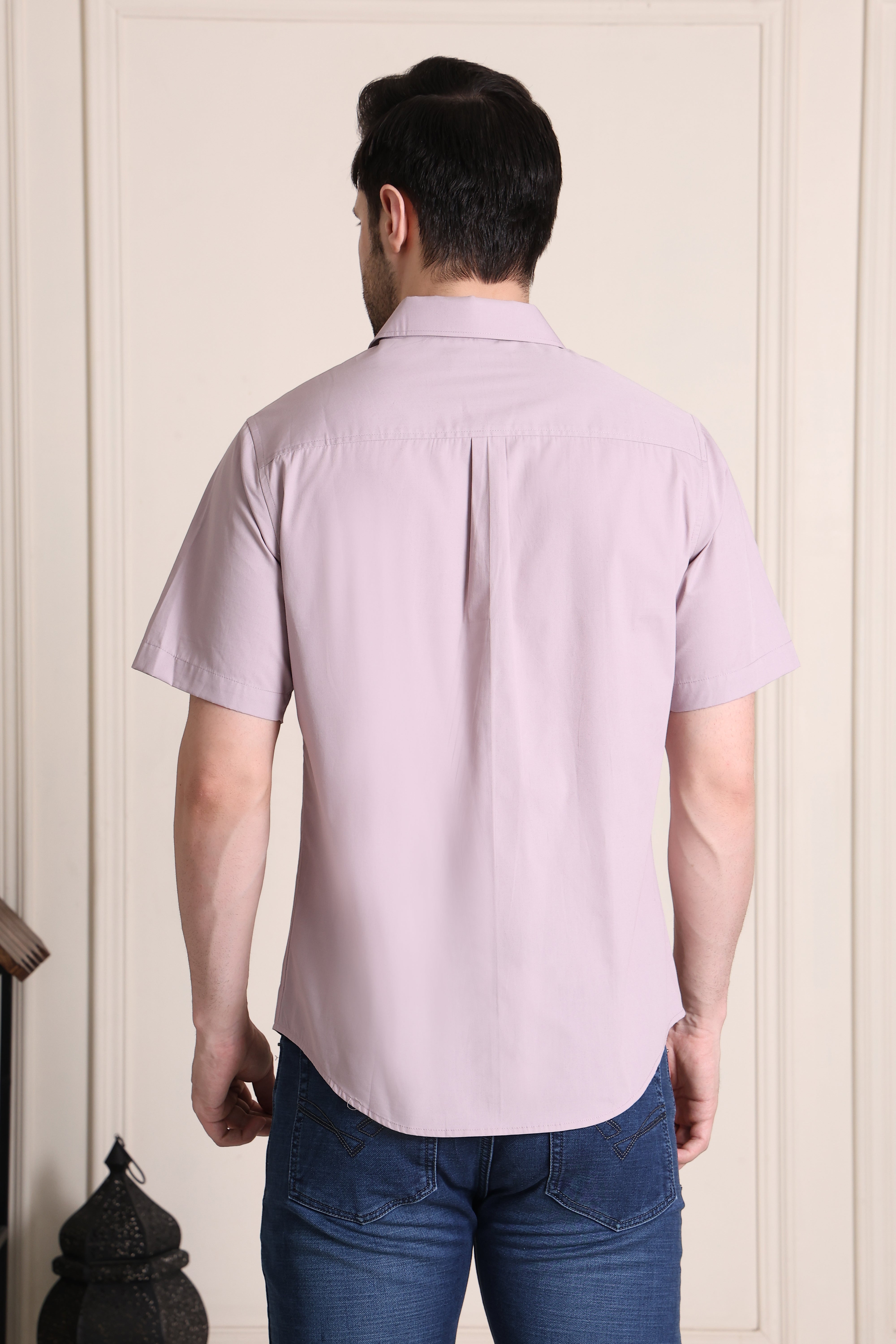 Men's Premium Pure Cotton Slim Fit Half Sleeve