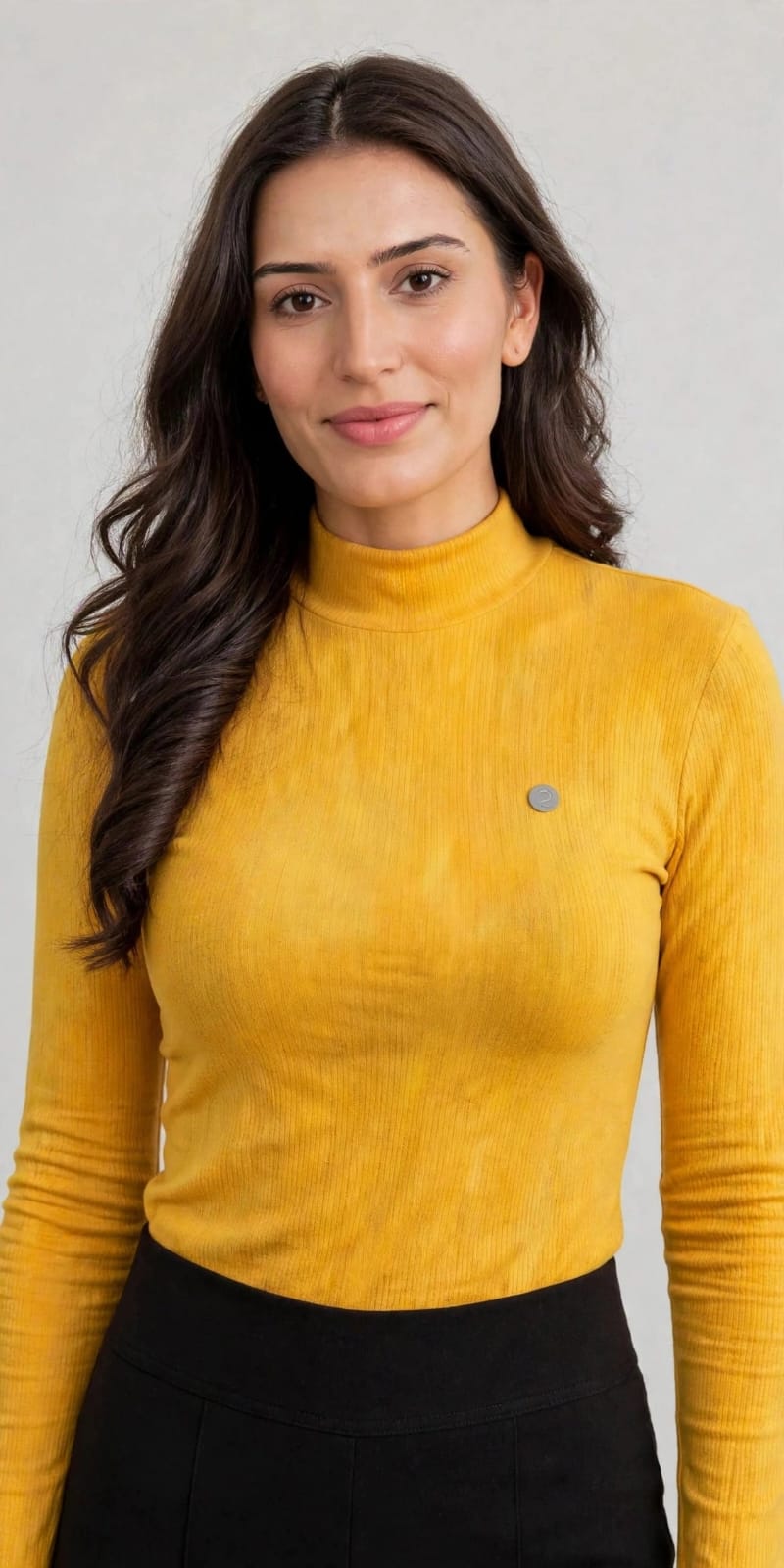 women's white full-sleeve top